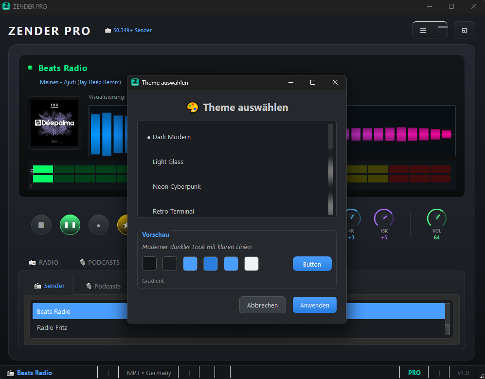 ZENDER Design-Themes